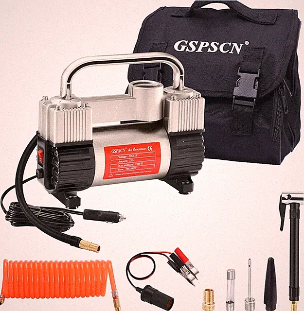 6X Faster Inflation Tire Inflator Heavy Duty Double Cylinders with