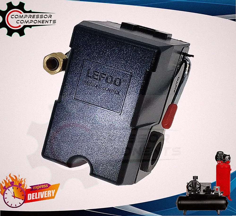 Air Compressor Pressure Switch 140-175 PSI / 4 Port With Unloader