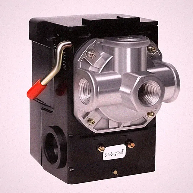 Air Compressor Pressure Switch LF10 4H 4 Port 95-125 PSI 20A NPT 1/4