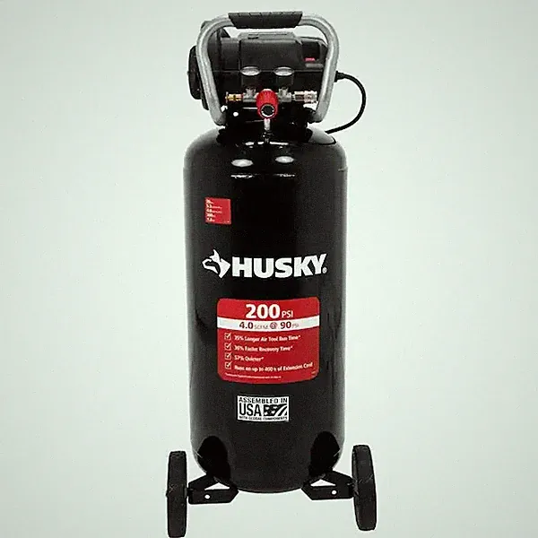 Electric Air Compressor 20 Gallon 200 PSI Oil Free Portable Vertical Tool