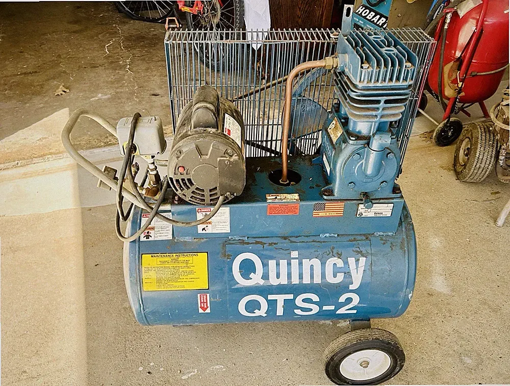 Quincy QTS-2 High Capacity 1-stage Air Compressor w/ Dayton Motor